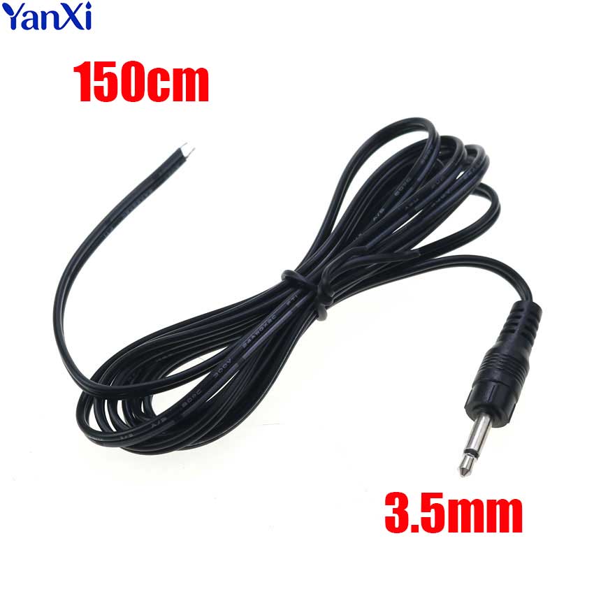 Audiophile Headphone Wired - 1/5/10 unidades de conector macho monoestéreo