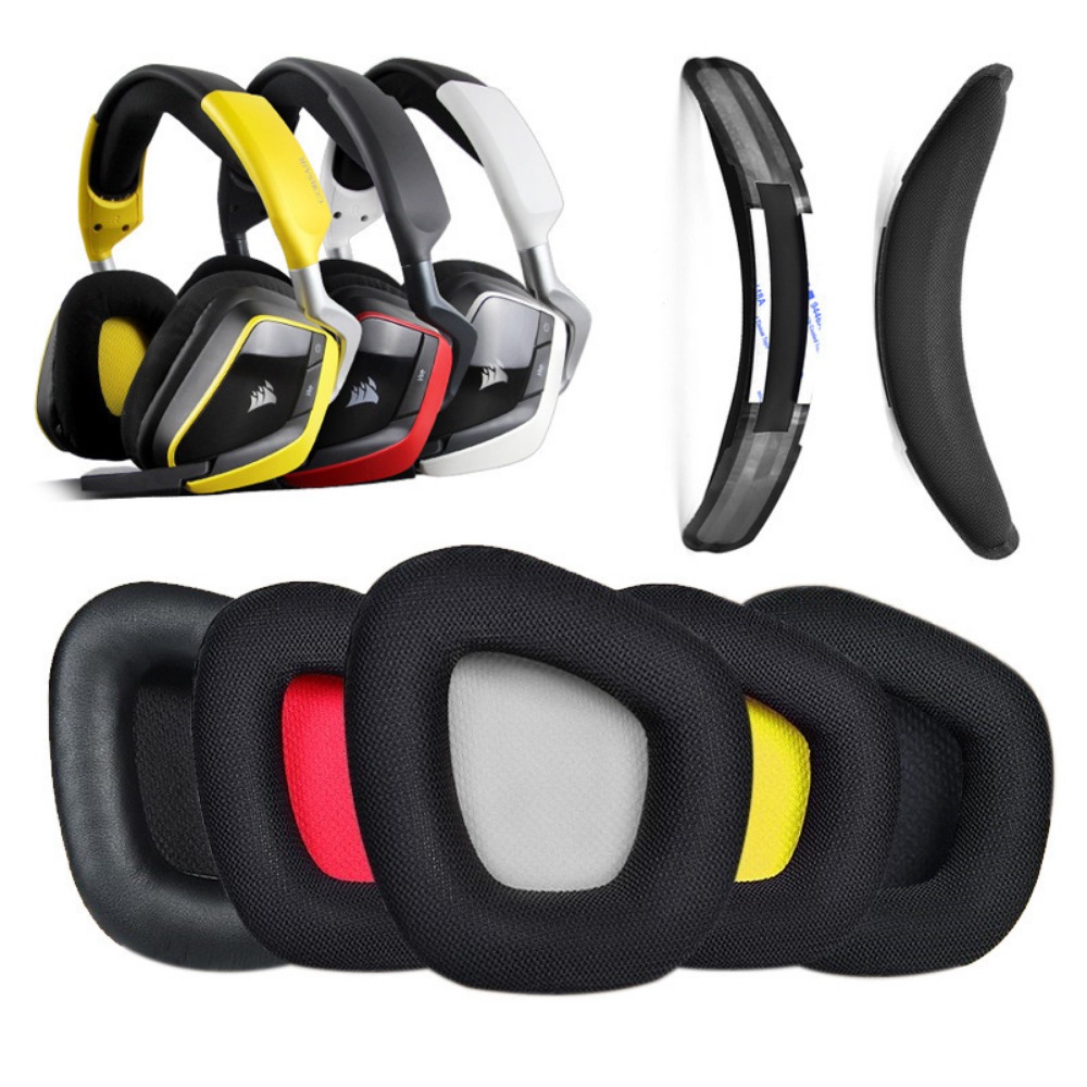 Gaming Headset Rgb - Almohadillas Ivinxy, funda de cojín para