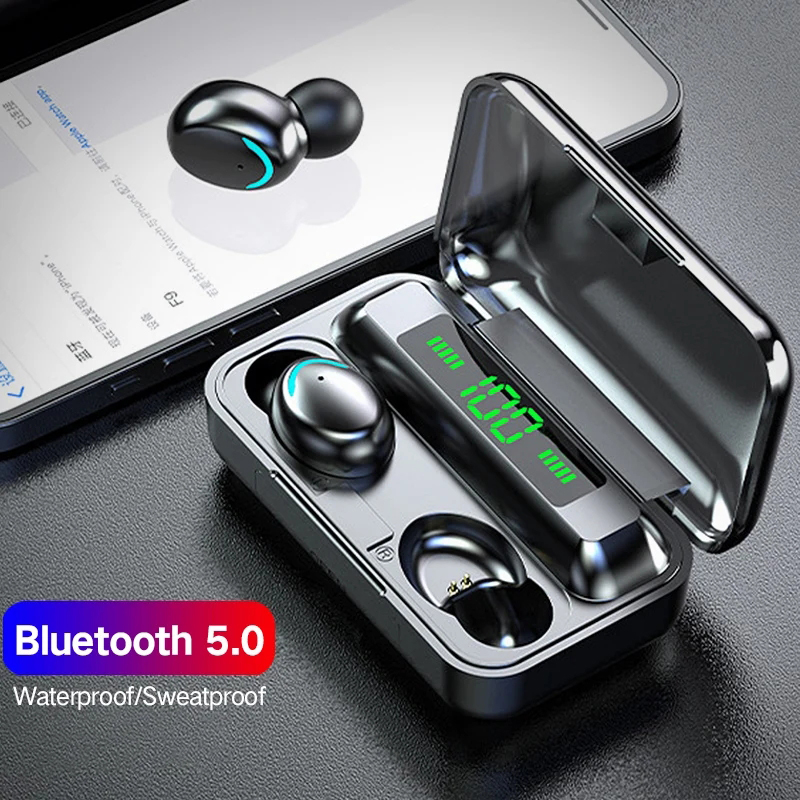 Wireless Earbuds Tws - Auriculares inalámbricos F9 TWS Bluetooth 5,0,