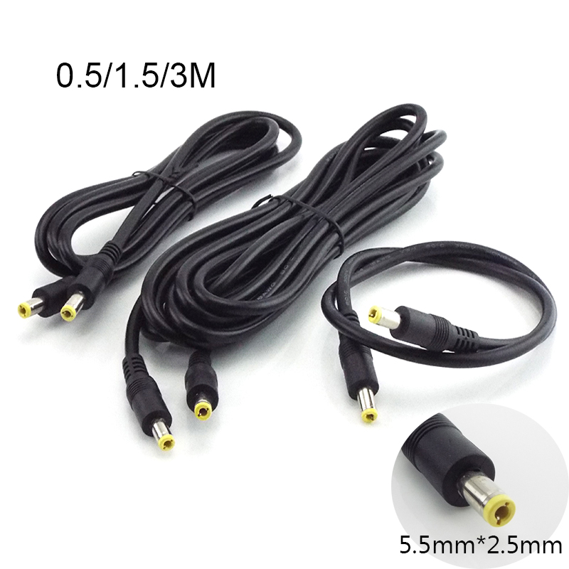 Cable Extension 3.5 - 0,5/1,5/3 M 12V 10A fuente de