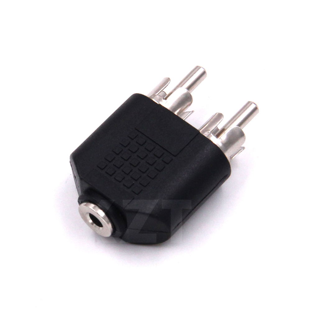 Earphone Splitter Jack - Adaptador estéreo macho de 3,5mm a
