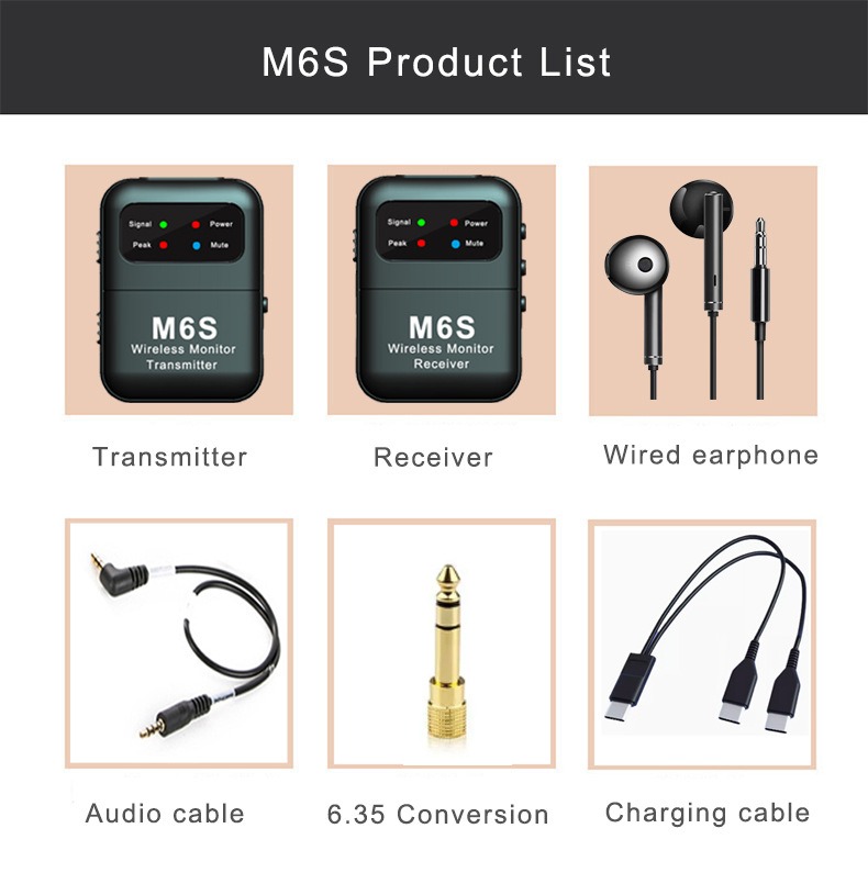 In Ear Monitor Iem - Sistema de Monitoreo Inalámbrico Estéreo de