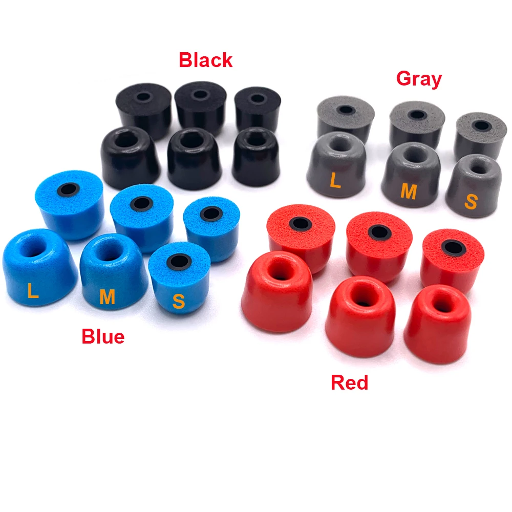 Earphone Foam Tip - 20 pares de almohadillas de espuma