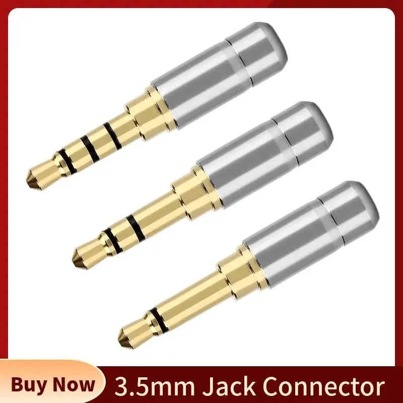 Audiophile Headphone Wired - Conectores de enchufe para auriculares, conector