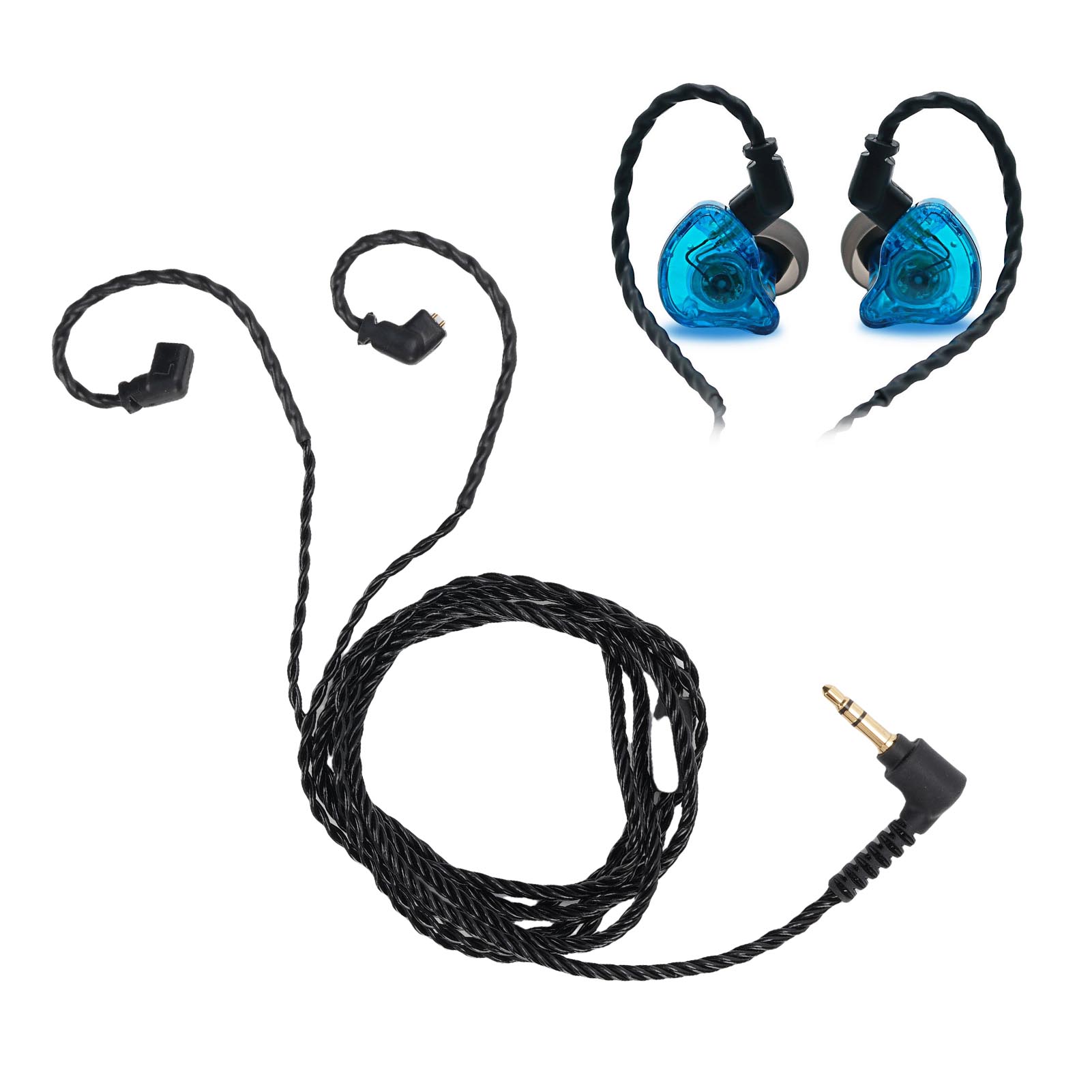 Cable Extension 3.5 - Cable IEM Compatible con KZ ZS10