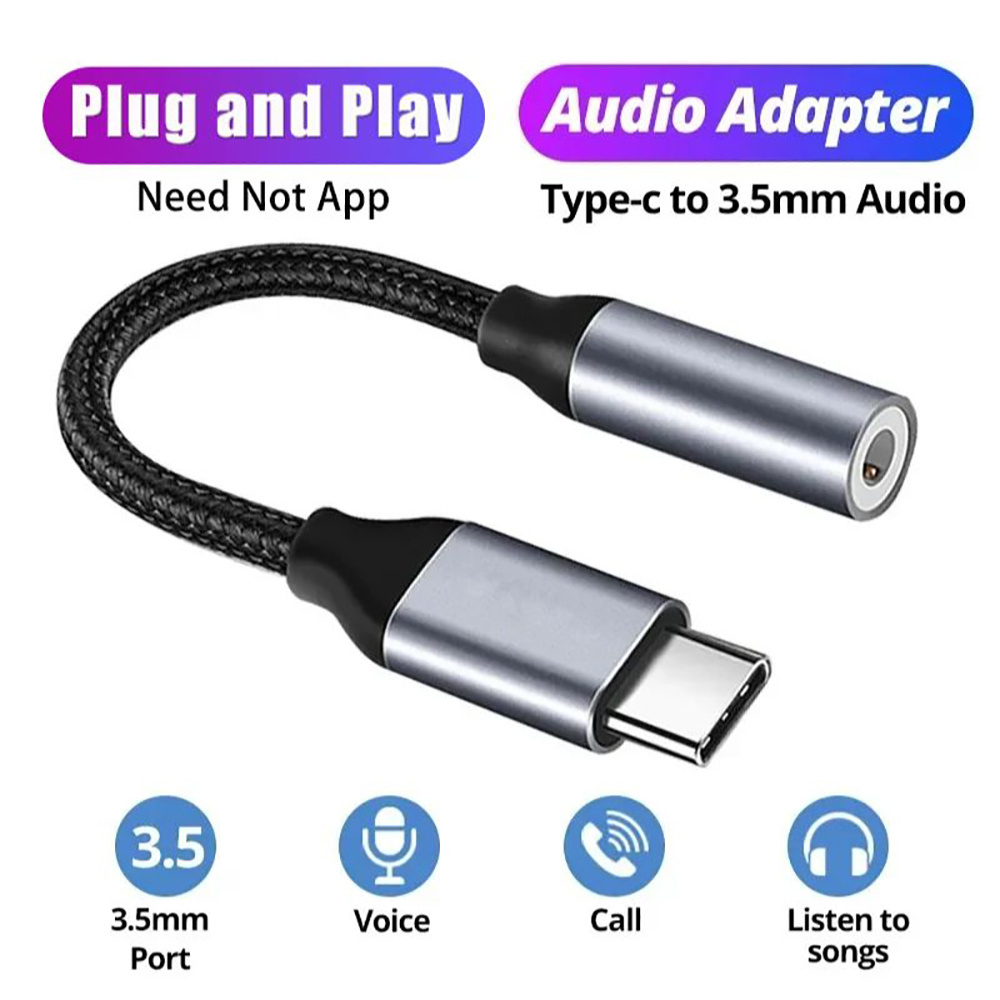 Audiophile Headphone Wired - Adaptador de Audio USB Tipo C