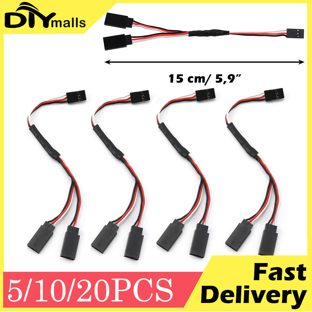 Cable Extension 3.5 - 5/10/20 piezas 150mm Y estilo JR