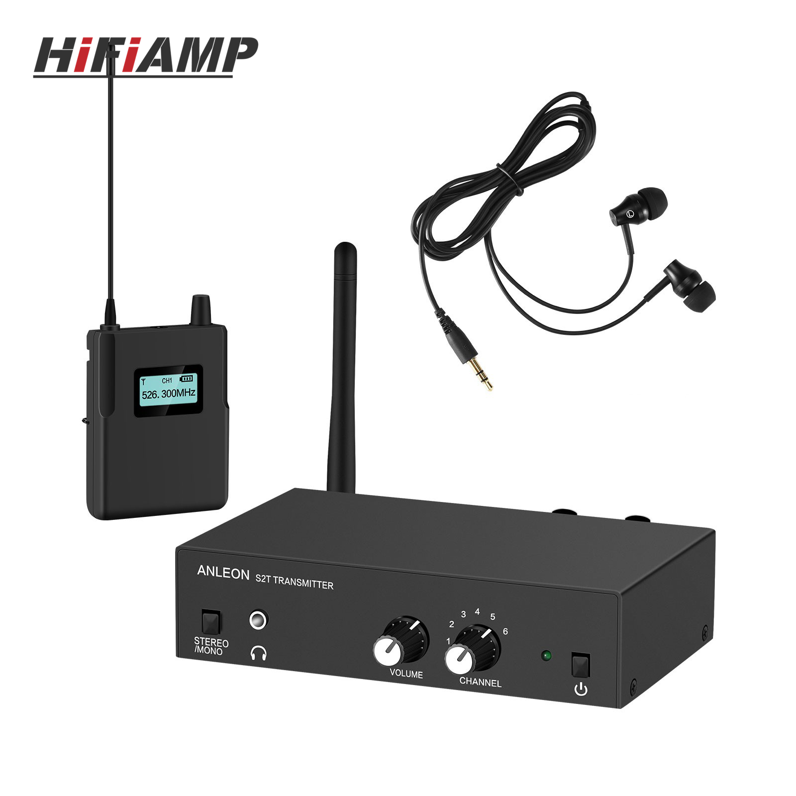 In Ear Monitor Iem - Sistema de Monitoreo Inalámbrico In-Ear ANLEON
