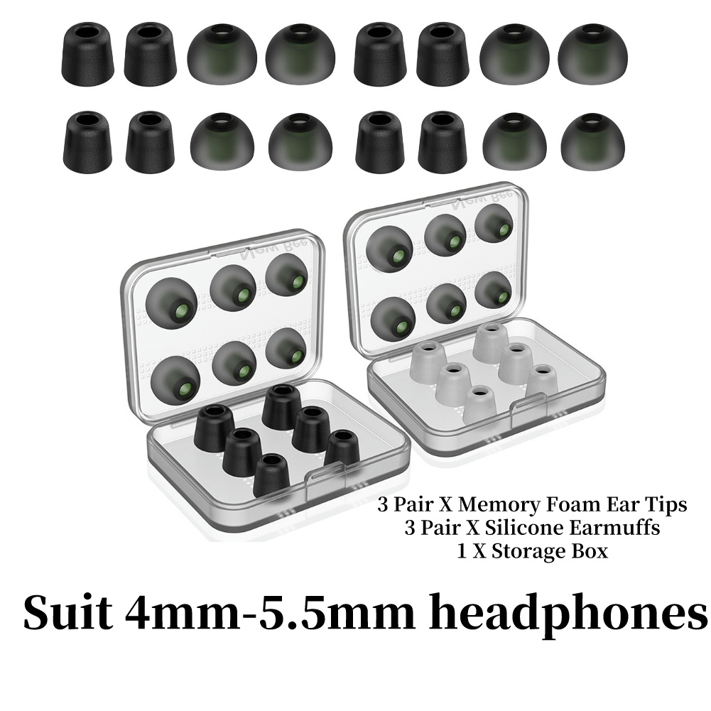 Earphone Foam Tip - Almohadillas de espuma viscoelástica para auriculares,