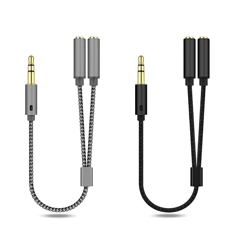 Audio Splitter Y - Divisor de Audio de 3,5mm Y