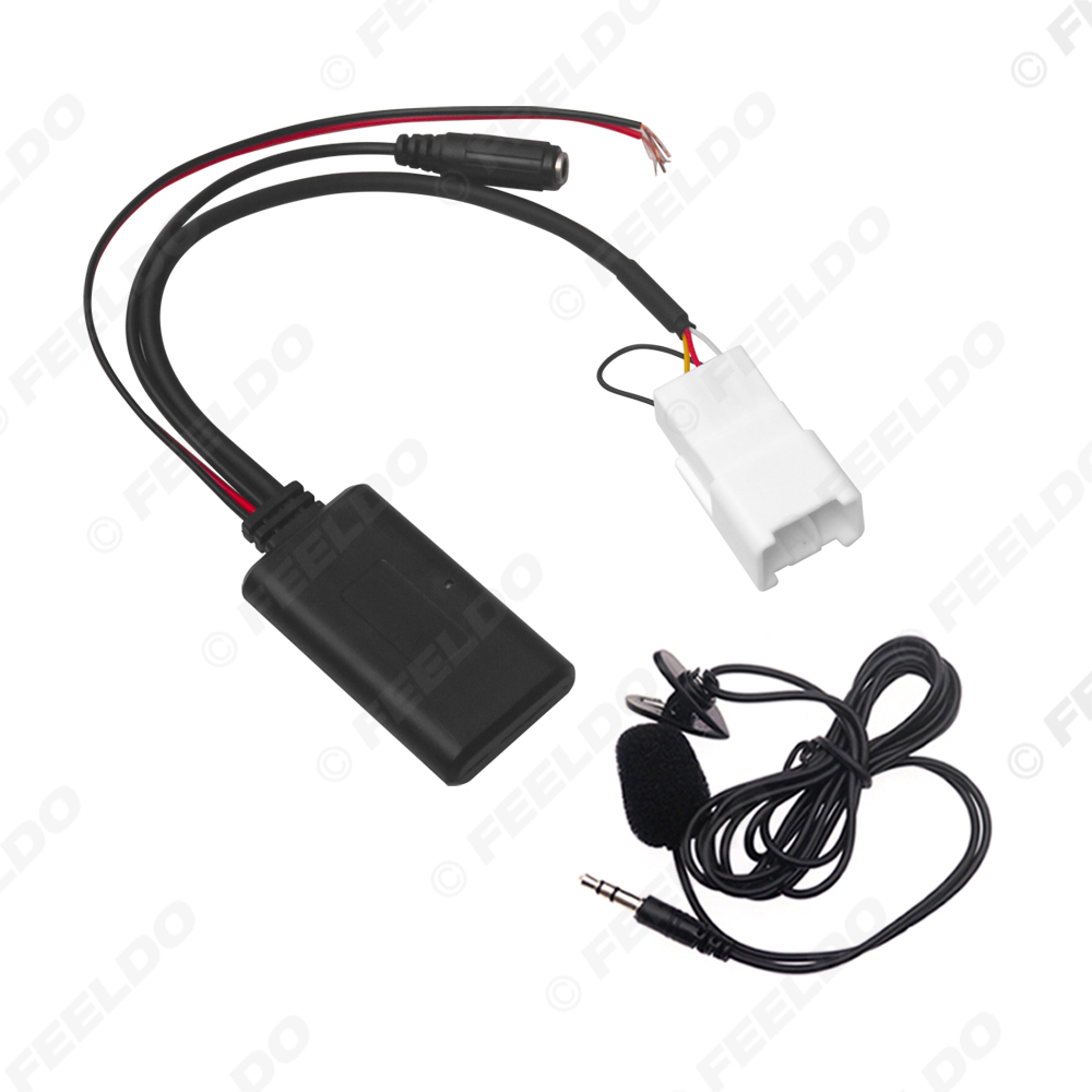 FEELDO 1PC coche 5Pin inalámbr - Bluetooth Adapter Receiver reseña y precio