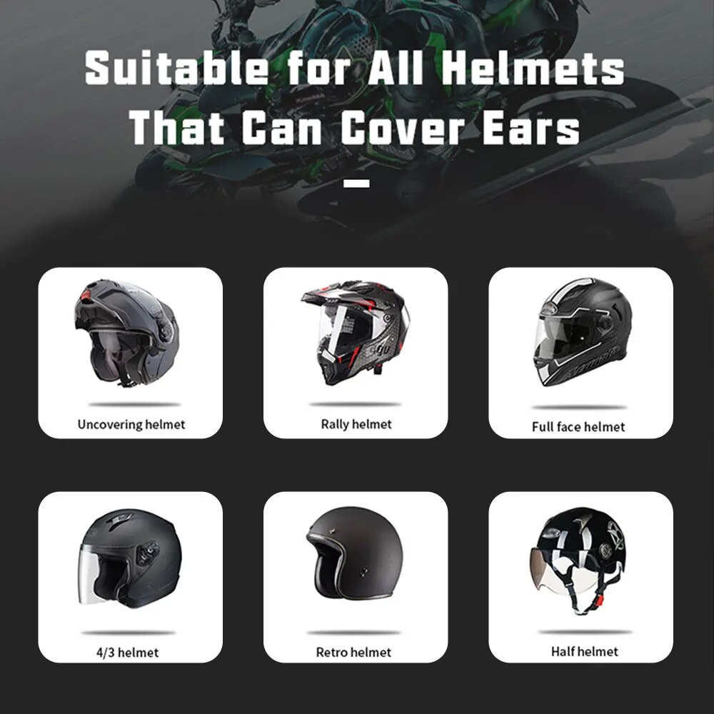 Auriculares Kihous para Casco  - Bluetooth Headset On Ear reseña y precio
