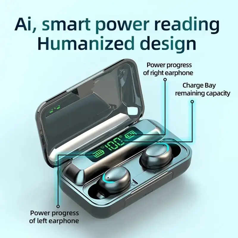 Auriculares Inalámbricos Bluet - Earbuds Charging Case reseña y precio