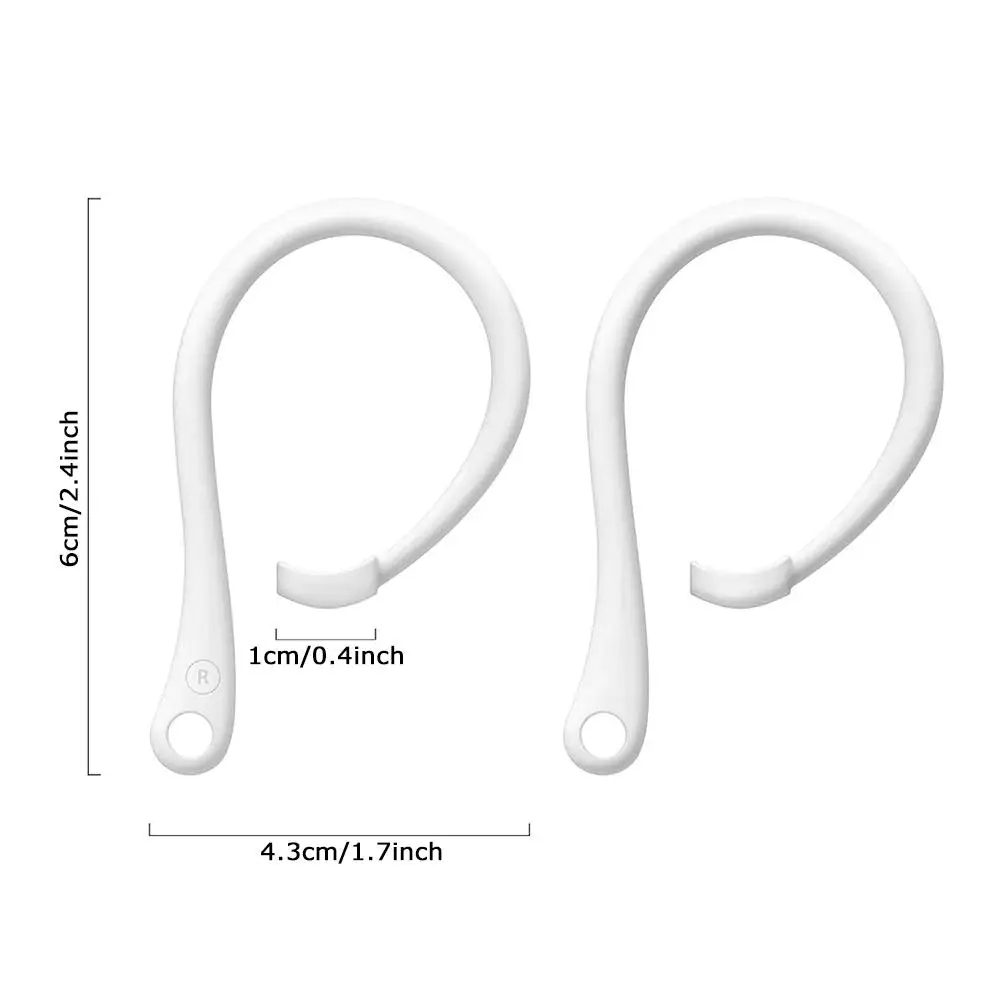 1 Par de Ganchos Antipérdida p - Sports Earphone Hook reseña y precio