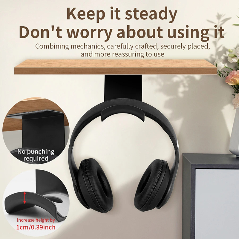 Soporte Universal para auricul - Headphone Stand Desk reseña y precio