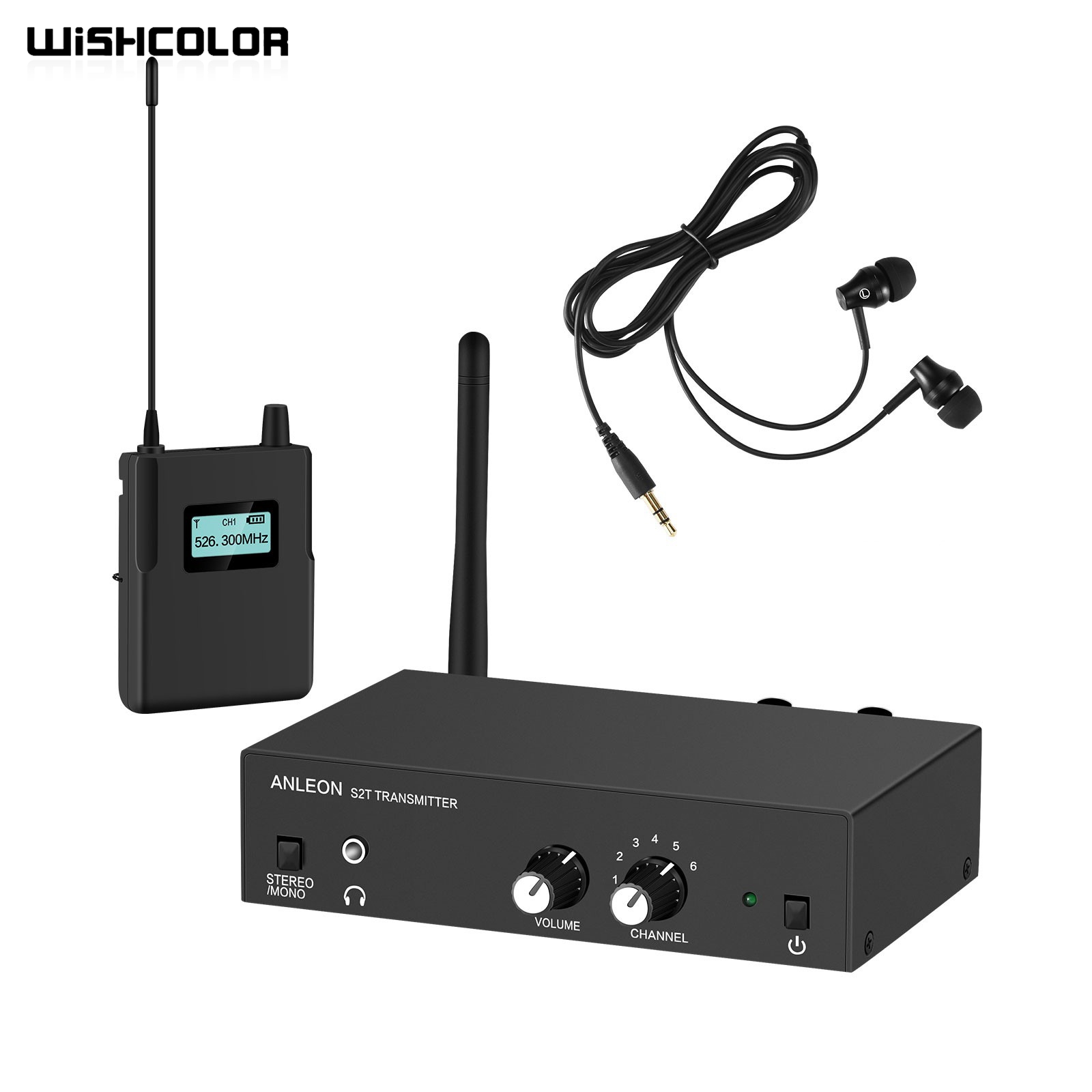 Wishcolor ANLEON S2 526-535MHz - In Ear Monitor Iem reseña y precio