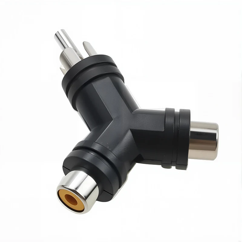 5 uds RCA Jack hembra a macho  - Audio Splitter Y reseña y precio