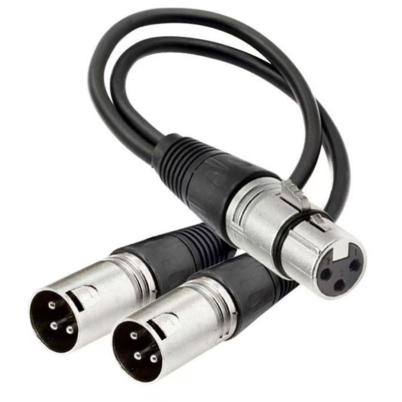 Cable divisor XLR, adaptador Y - Audio Splitter Y reseña y precio