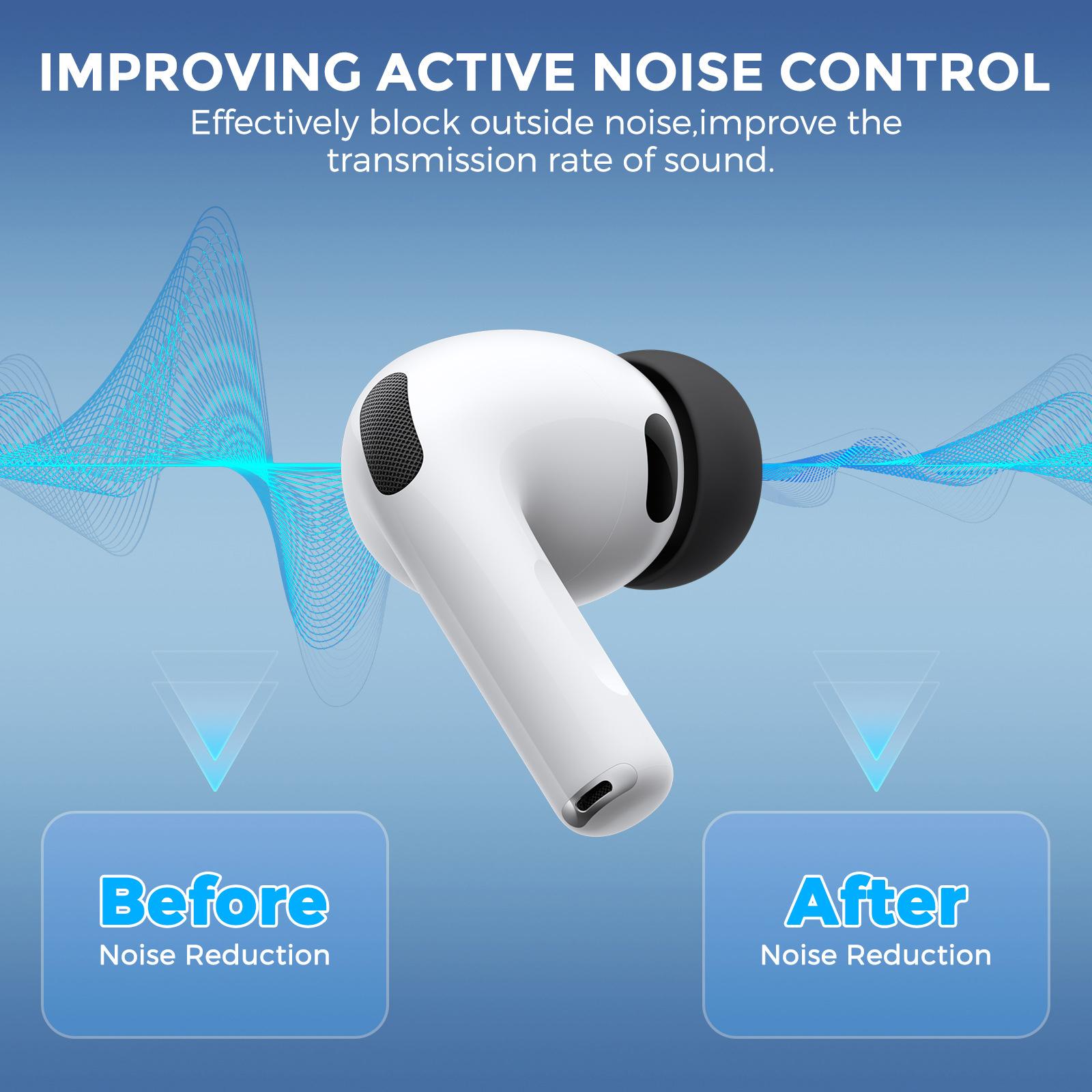 Para AirPods Pro 3, XDcase, 4  - Silicone Ear Tip Replacement reseña y precio