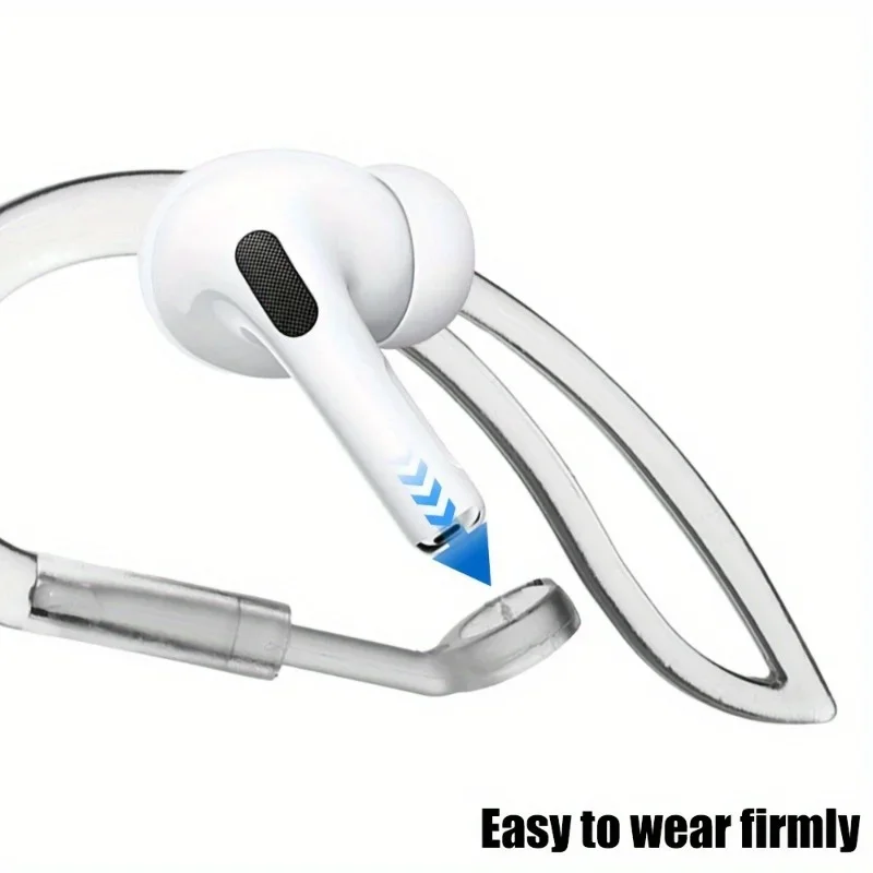 Gancho de oreja transparente p - Sports Earphone Hook reseña y precio