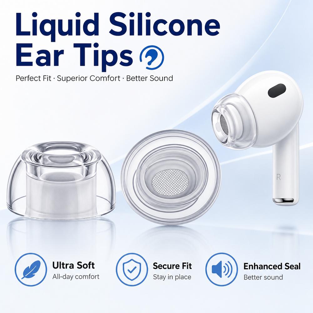 Puntas de Silicona para AirPod - Silicone Ear Tip Replacement reseña y precio