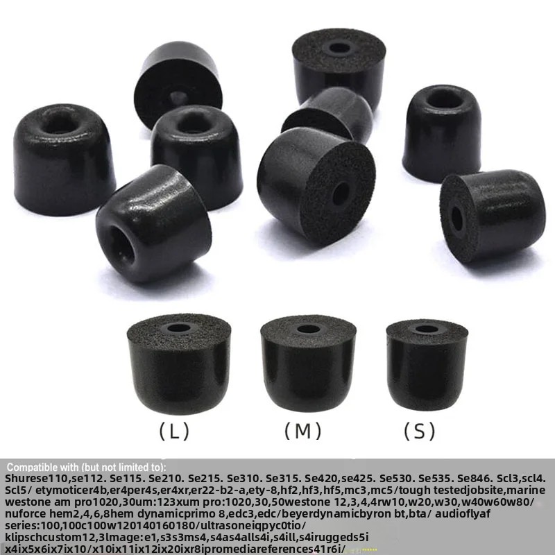 20 pares de almohadillas de es - Earphone Foam Tip reseña y precio