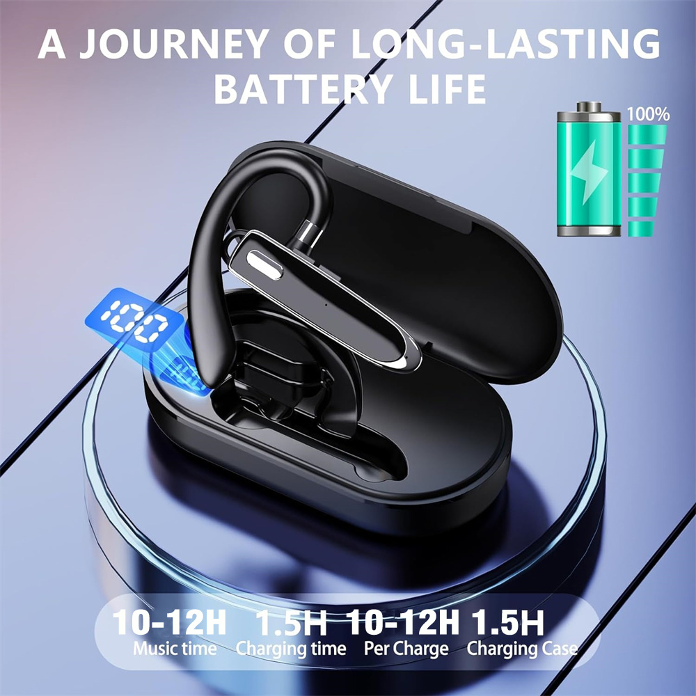 Auriculares inalámbricos Bluet - Bluetooth Headset On Ear reseña y precio