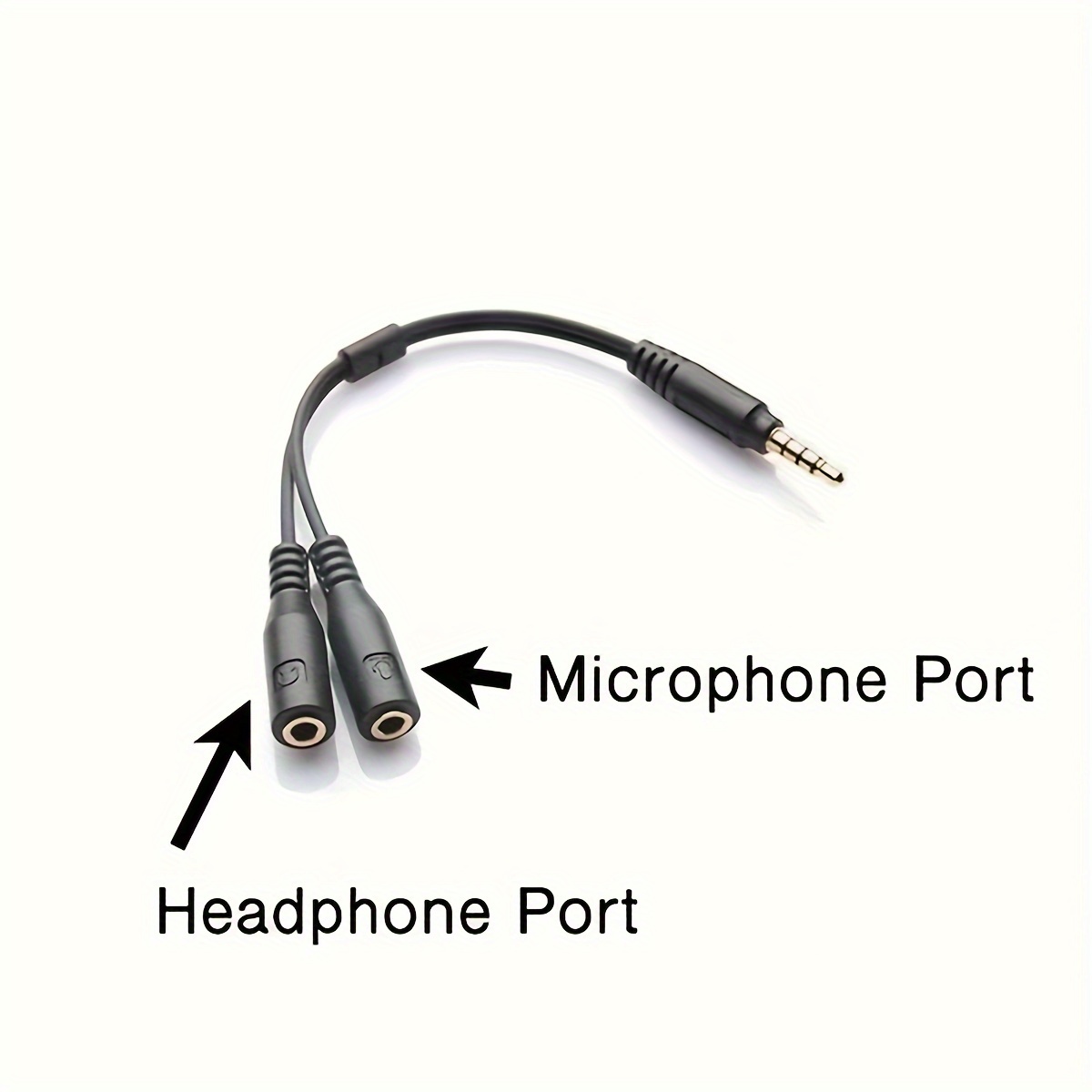 Adaptador de cable divisor TRR - Audio Splitter Y reseña y precio
