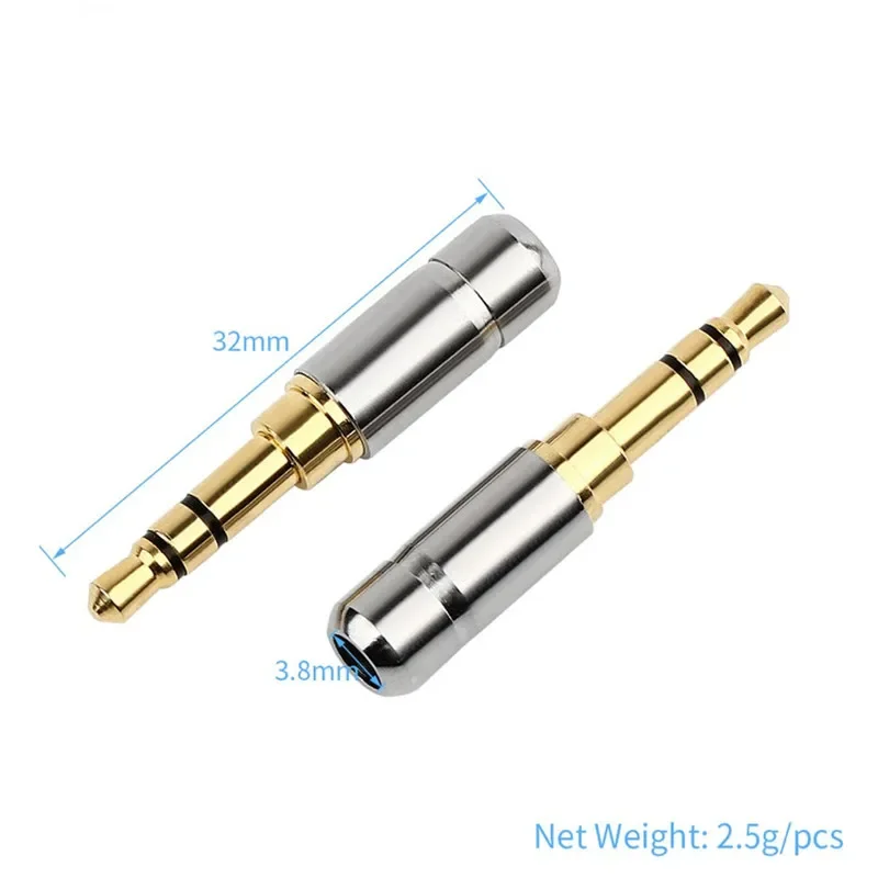Conectores de enchufe para aur - Audiophile Headphone Wired reseña y precio