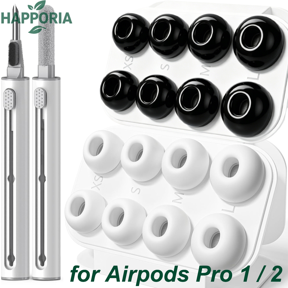 HAPPORIA Almohadillas de Silic - Silicone Ear Tip Replacement reseña y precio