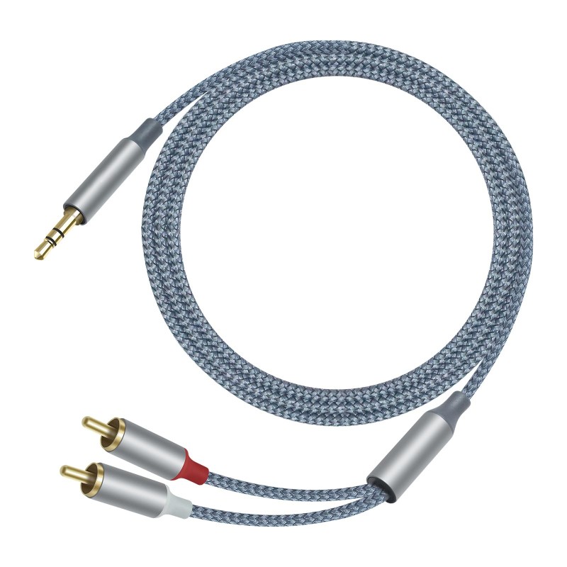 3 uds Hifi Y divisor adaptador - Audio Splitter Y reseña y precio