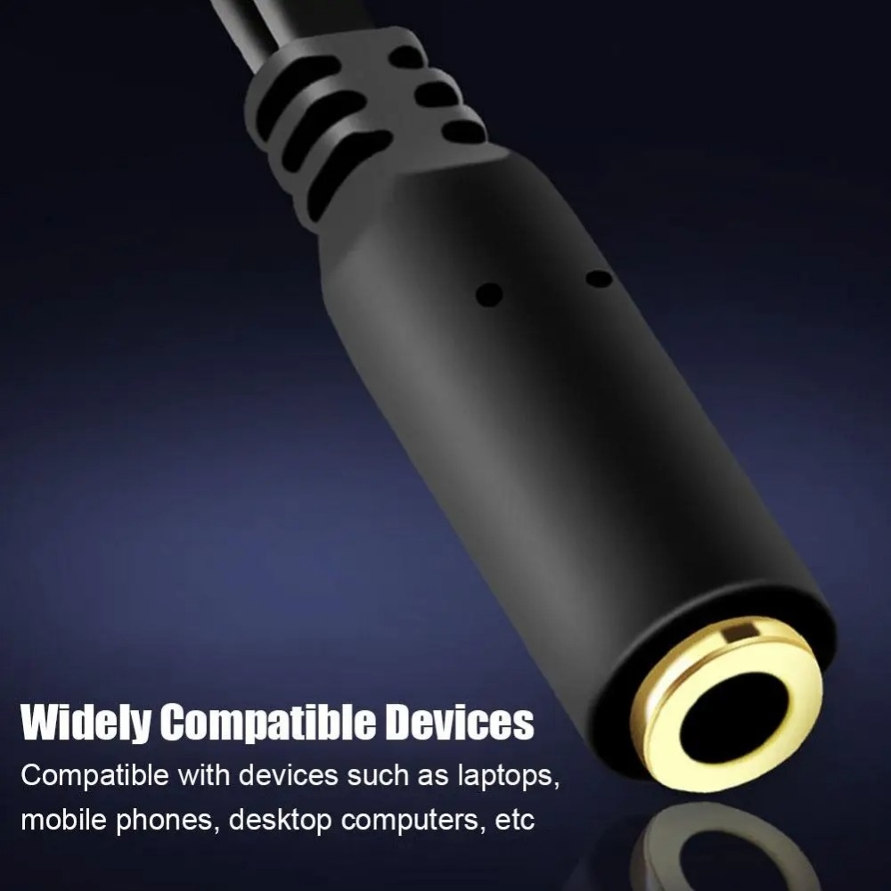 Divisor de Audio para micrófon - Audio Splitter Y reseña y precio