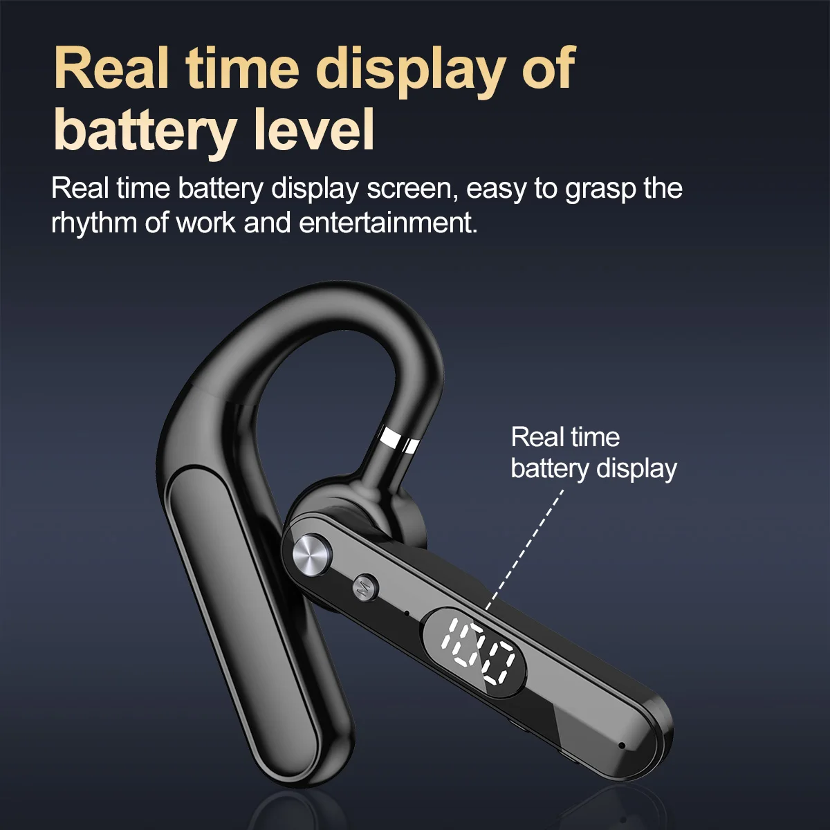 Auriculares inalámbricos Bluet - Bluetooth Headset On Ear reseña y precio