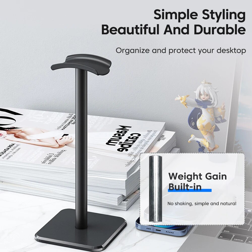 Soporte Universal para auricul - Headphone Stand Desk reseña y precio
