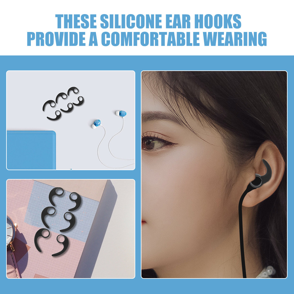 12 piezas de ganchos para los  - Silicone Ear Tip Replacement reseña y precio