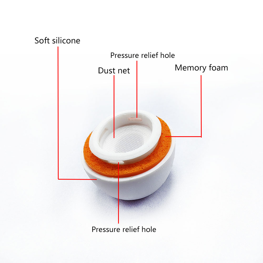 1 par de almohadillas para los - Earphone Foam Tip reseña y precio