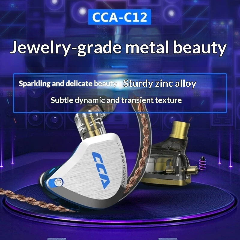 Auriculares CCA C12 Hi-Fi de G - Audiophile Headphone Wired reseña y precio