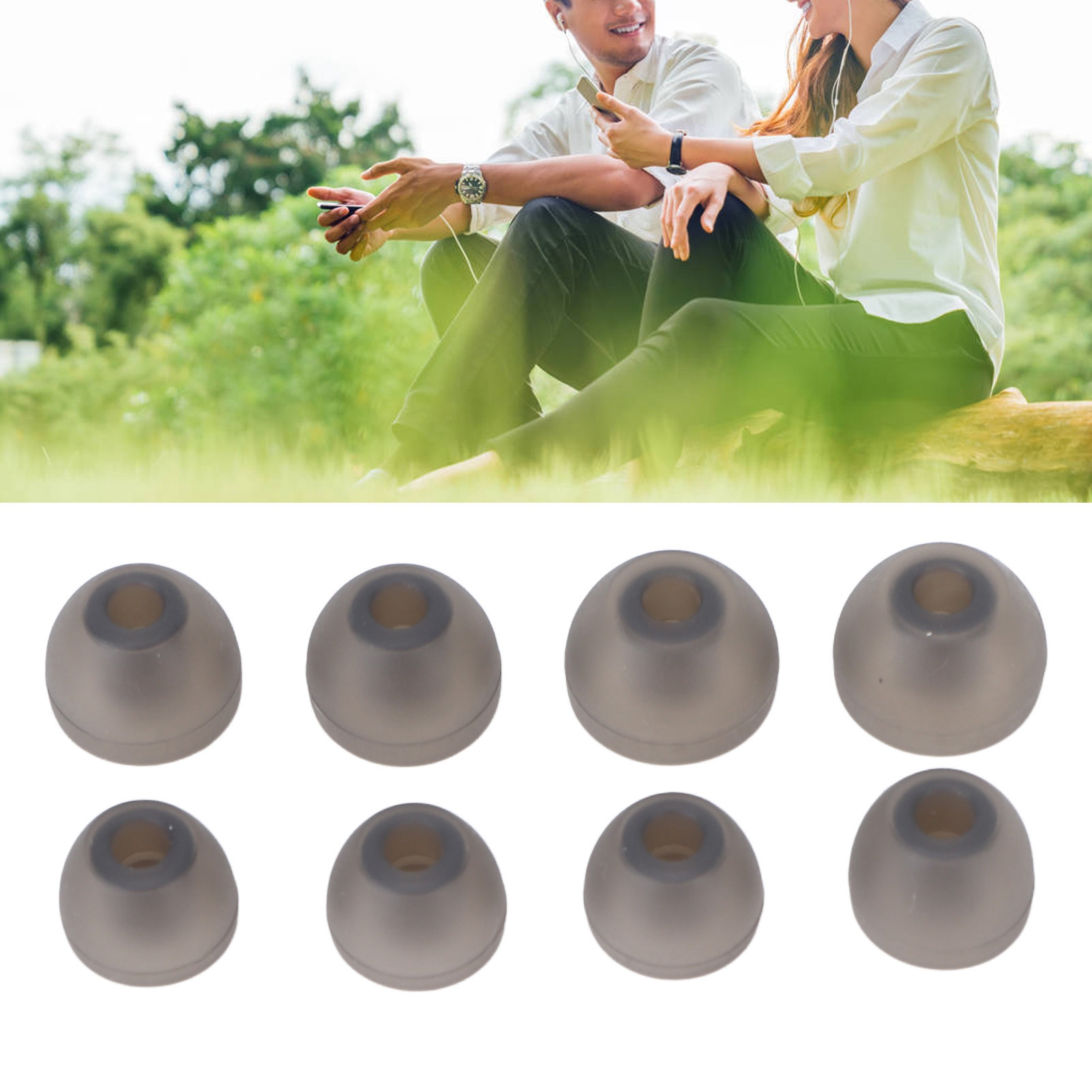 Almohadillas de silicona de re - Silicone Ear Tip Replacement reseña y precio