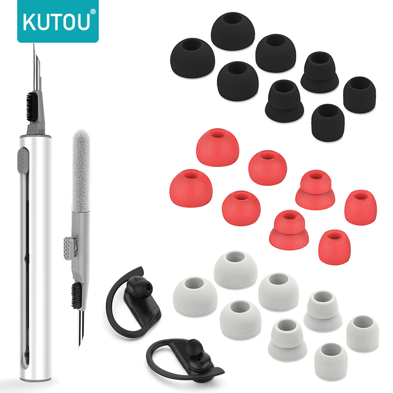 KUTOU puntas de silicona de re - Silicone Ear Tip Replacement reseña y precio