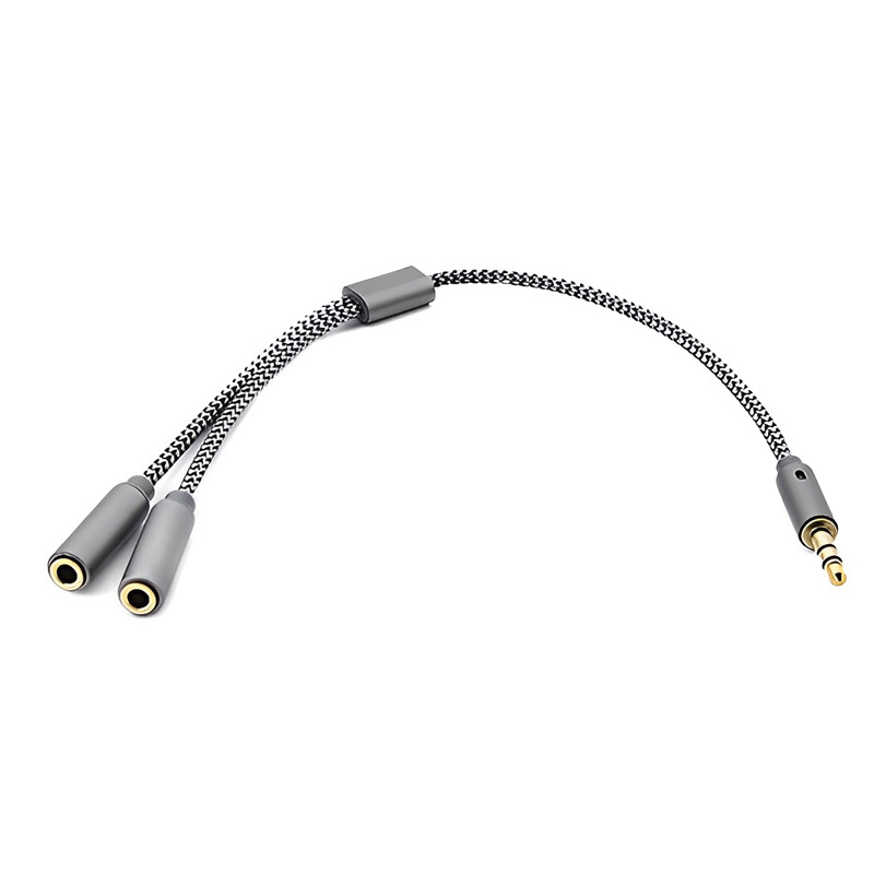 Divisor de Audio de 3,5mm Y Ja - Audio Splitter Y reseña y precio